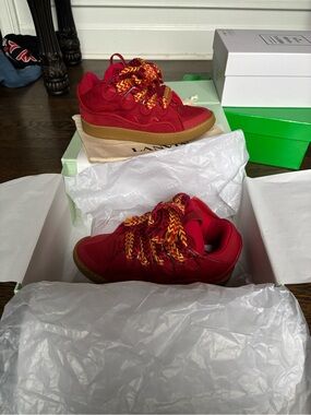 Lanvin Poppy Red Curb